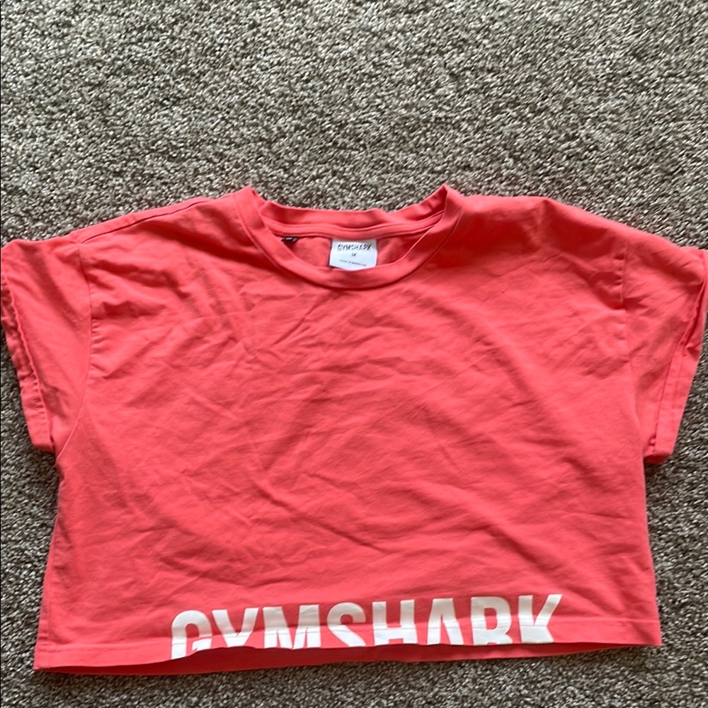 Gymshark Coral Crop Top